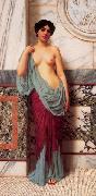 John William Godward At the Thermae oil painting artist